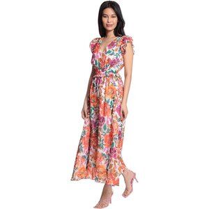 Maggy London Floral Maxi Dress